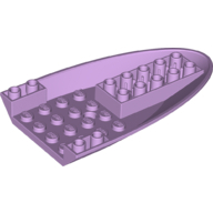 Lego letadlo trup spodní část 6x10, levandulová (6195506)